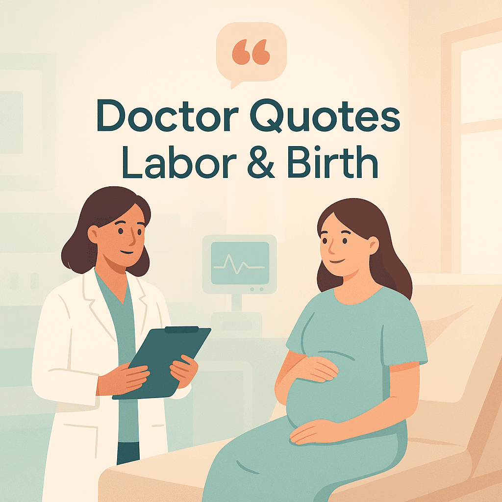 Doctor quotes needed on ‘labor & birth’