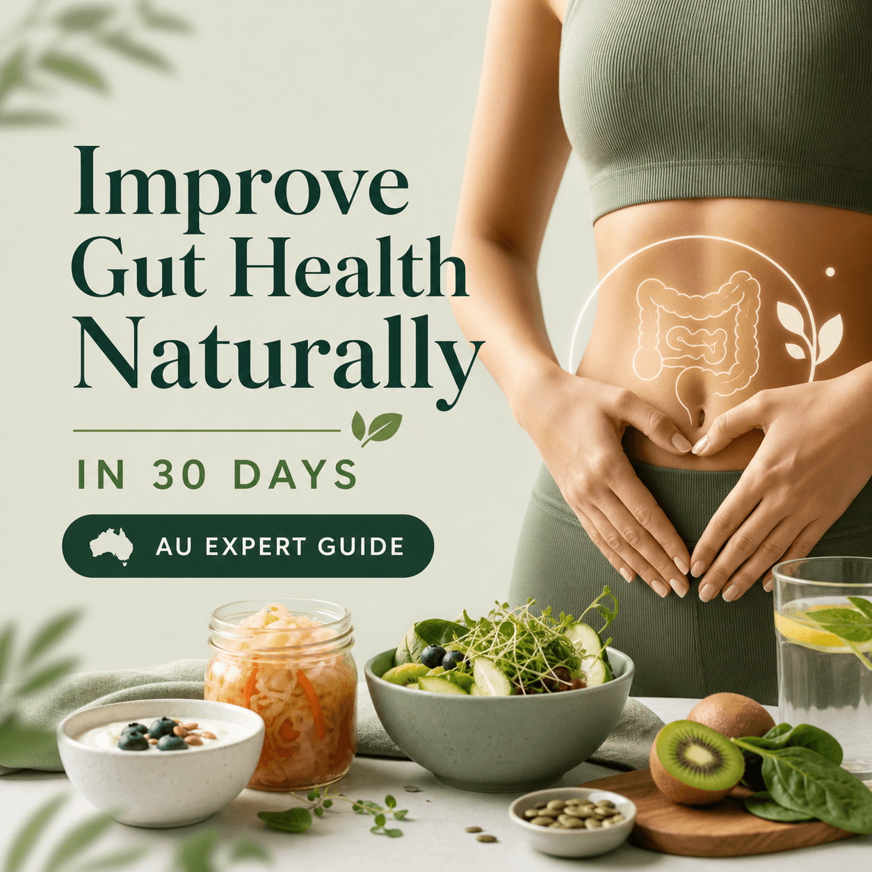 improve gut health naturally Australia